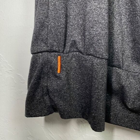 Lucy Heathered Black Feel the Beat 2 in 1 Bra Tank Top Small - Picture 4 of 6